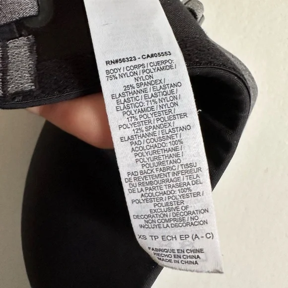 Nike Studio Light Support Strappy Athletic Sports Bra size XS EUC - Picture 13 of 15